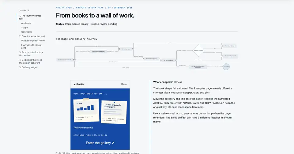 Preview of Homepage Redesign